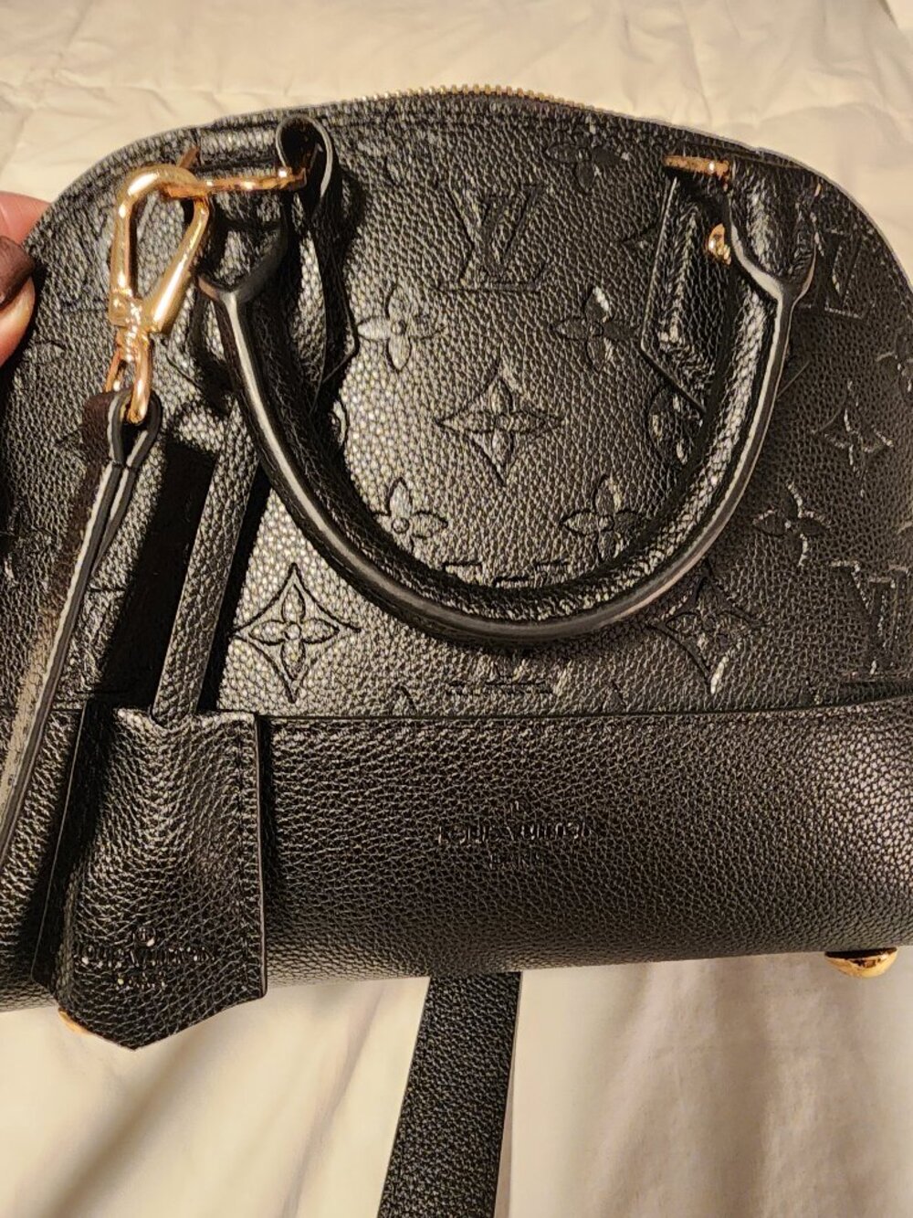 Repurposed louis vuitton crossbody